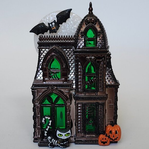 Bath Body Works Halloween Wallflower Plug In Haunted House 2018 Cat Night Lite - Picture 1 of 8